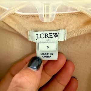 J.Crew light pink cardigan